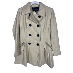 Womens Grosse white button up Peacoat size XS